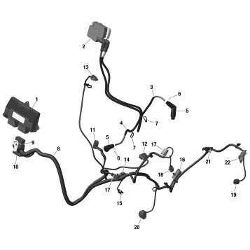 10- Electric - Engine Harness And Electronic Module - 1010 TSS