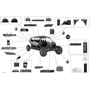 09- Decals -  Turbo R - Package XRS - International