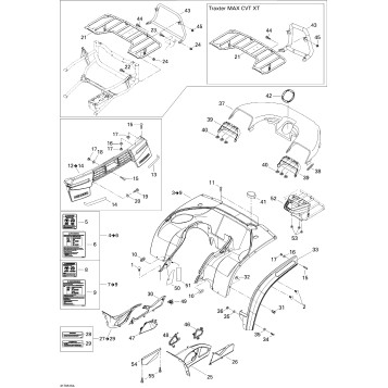 09- Body And Accessories, Rear View