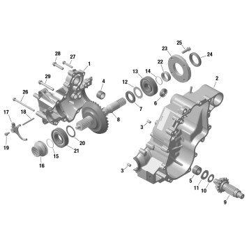 01- ROTAX - GEARBOX 1