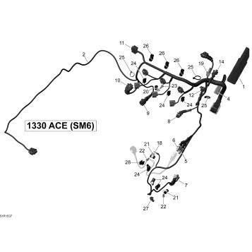 10- Engine Harness And Electronic Module _51R1537