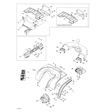 09- Body And Accessories, Rear View