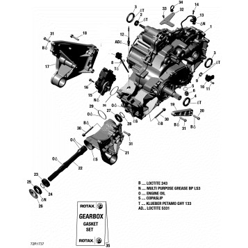 01- Gear Box And Components Maverick
