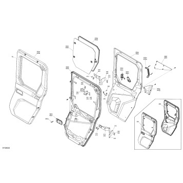 07- Enclosure Cab - Rear Doors