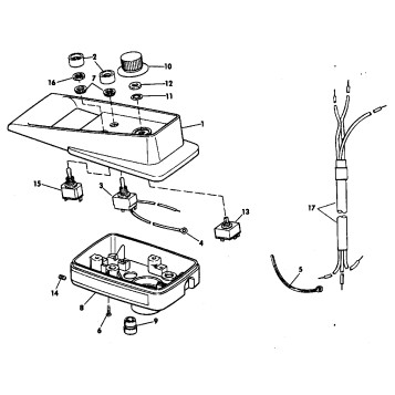 STEERING HOUSING GROUP/HAND STEERING MODEL