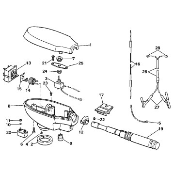 STEERING HOUSING GROUP / HAND STEERING MODEL