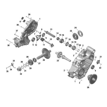 01- ROTAX - GEARBOX 1