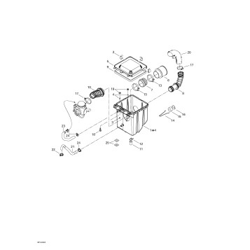 02- Air Intake Silencer