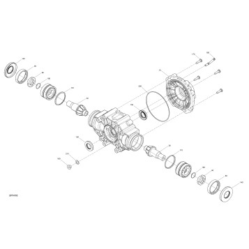 04- Drive - Rear Section - Middle Drive Unit