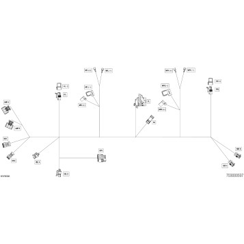 08- Electric - Console Wiring Harness - 710010558