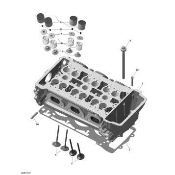 01- ROTAX - Cylinder Head