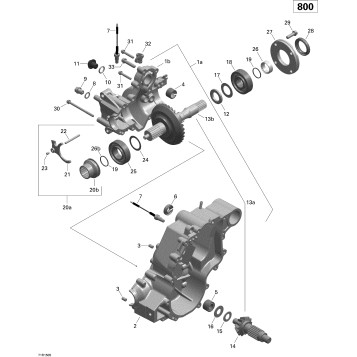 01- Gear Box Output Shaft _71R1505