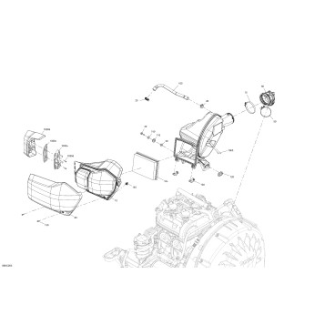 02- Engine - LH Air Intake