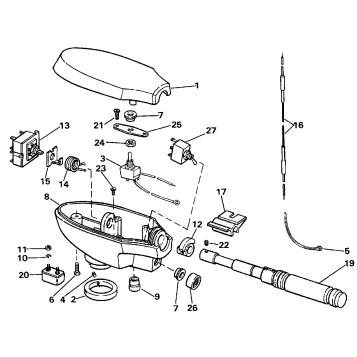 CONTROL HOUSING GROUP\HAND STEERING (
