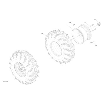04- Drive - Front Section - Wheels - XU