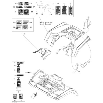 09- Fender And Central Panel Kit