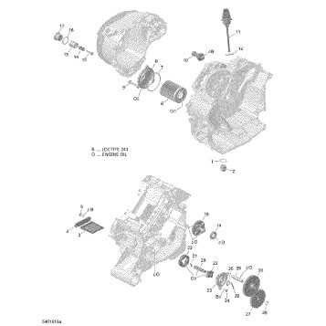 01- Engine Lubrication - 650 EFI