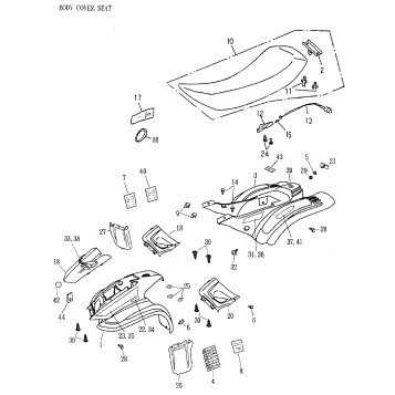 09- Body Cover, Seat