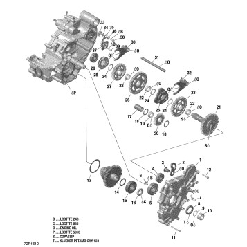 01- Gear Box and Components - GBPS - Package PRO