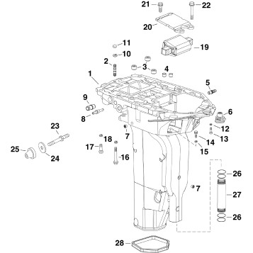 EXHAUST HOUSING INNER (3.4 L)