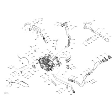 01- Engine - 1000R EFI Except Package XMR