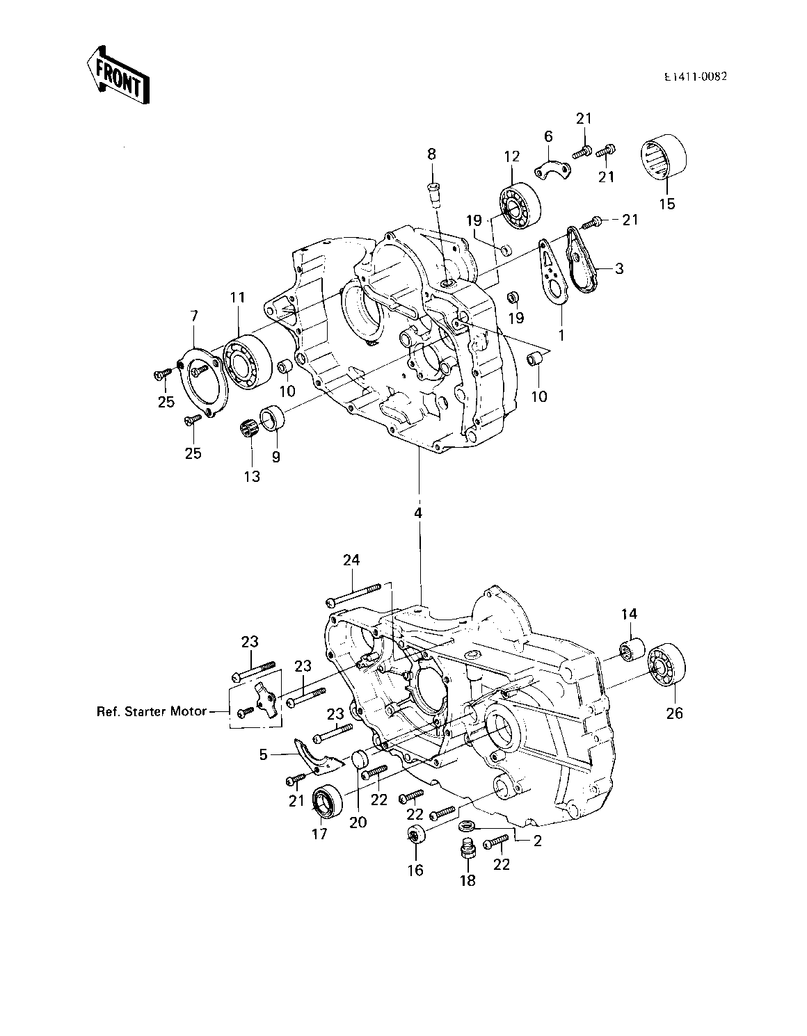 CRANKCASE ('83 A2)