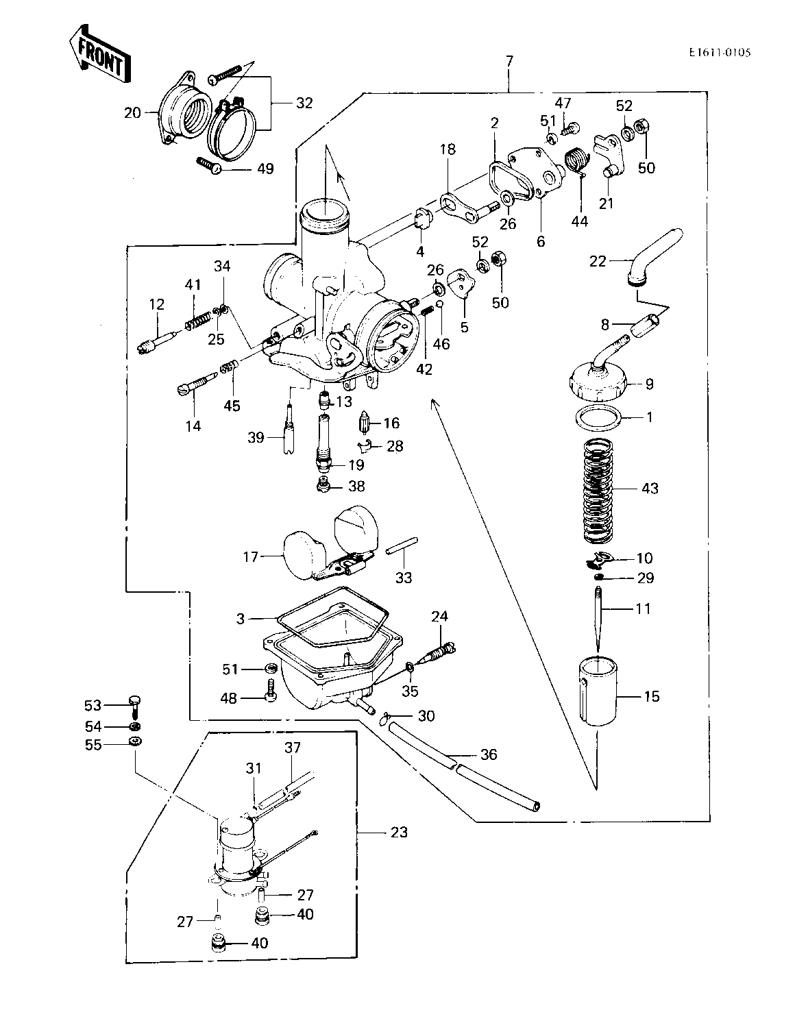 CARBURETOR ('83 A2)