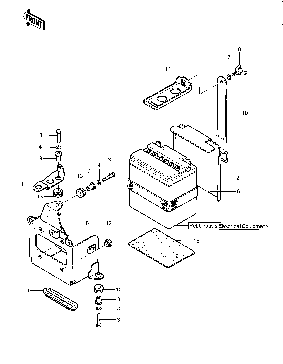 BATTERY CASE ('83 A2)