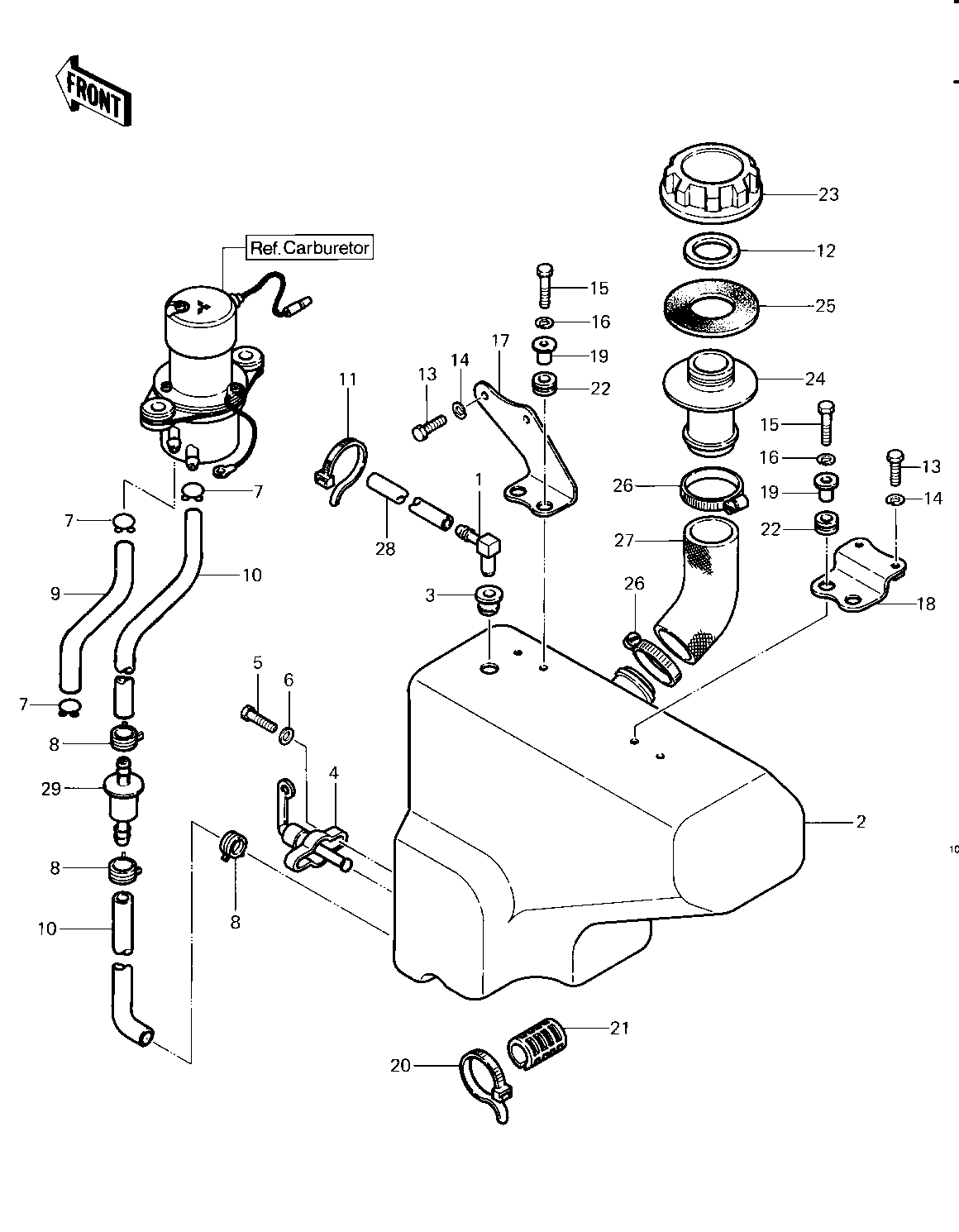 FUEL TANK ('83 A2)