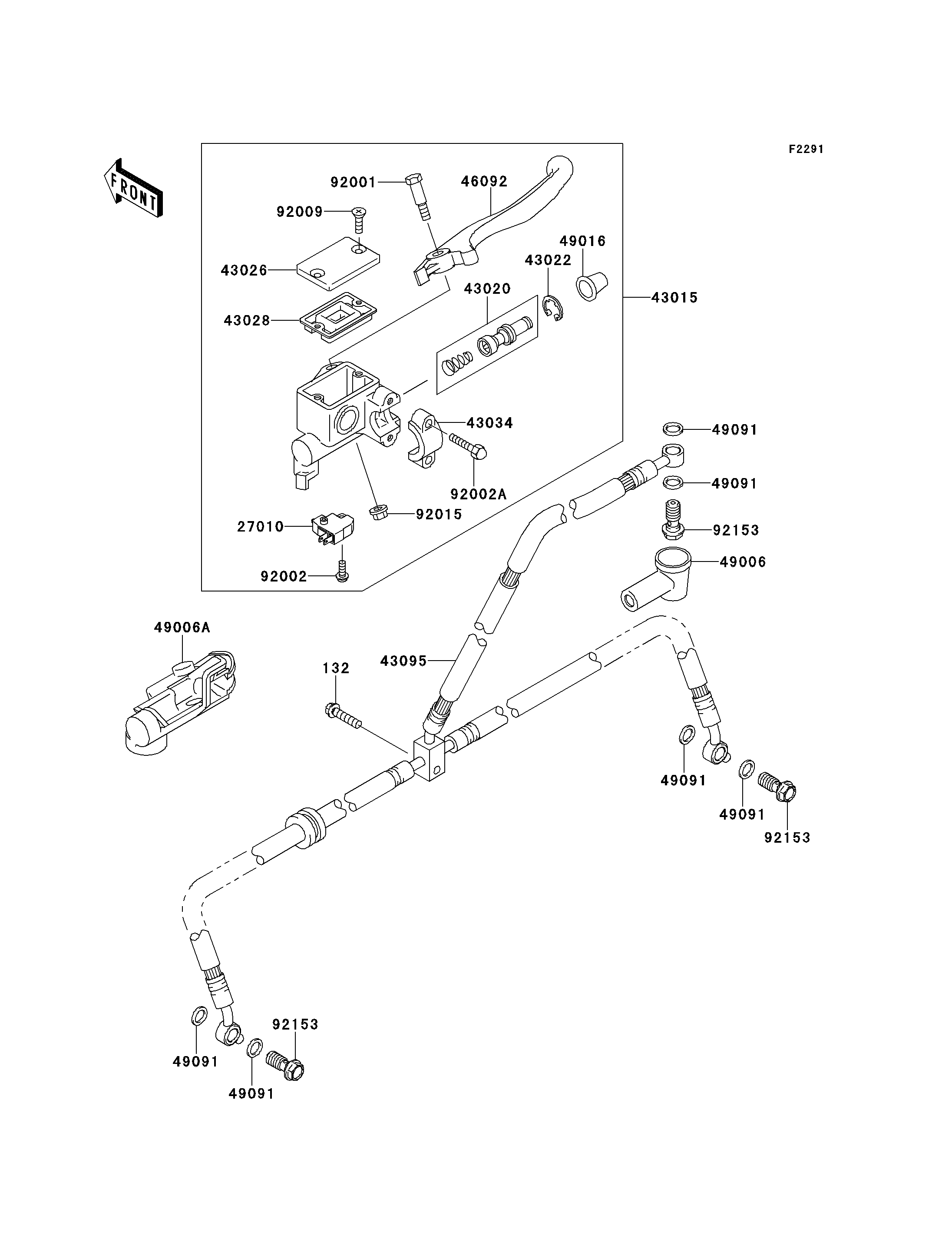 Front Master Cylinder