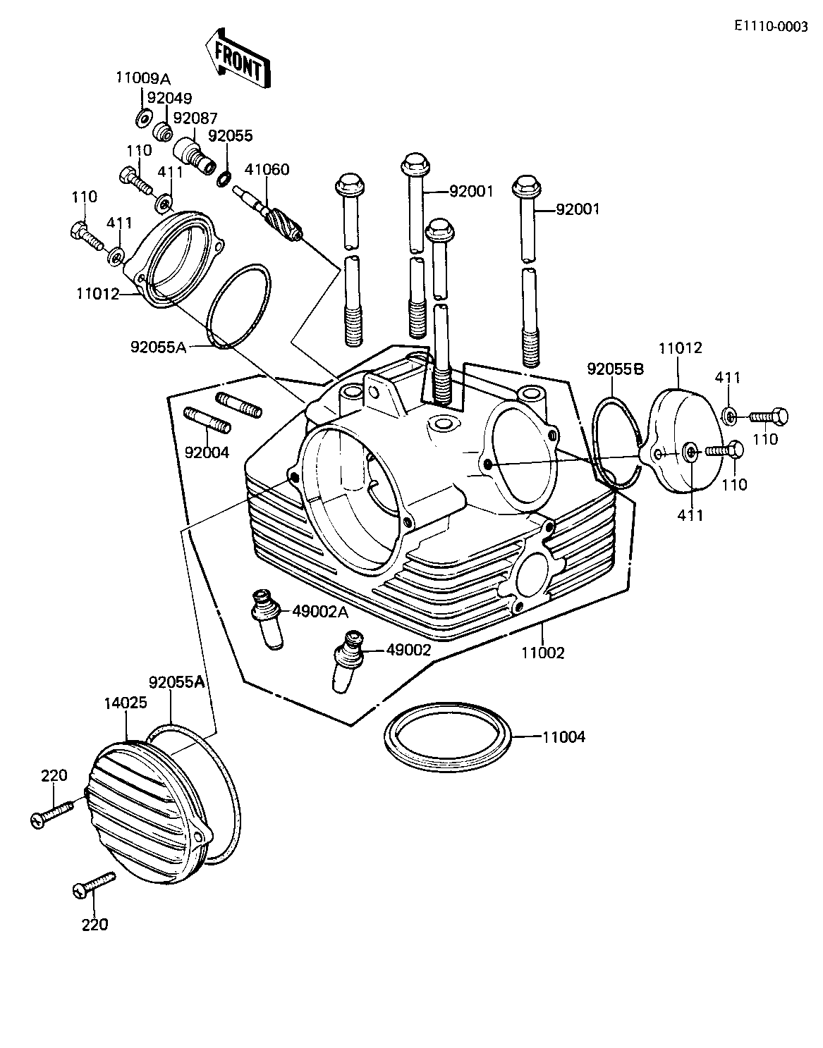 CYLINDER HEAD/COVERS ('81 D2)