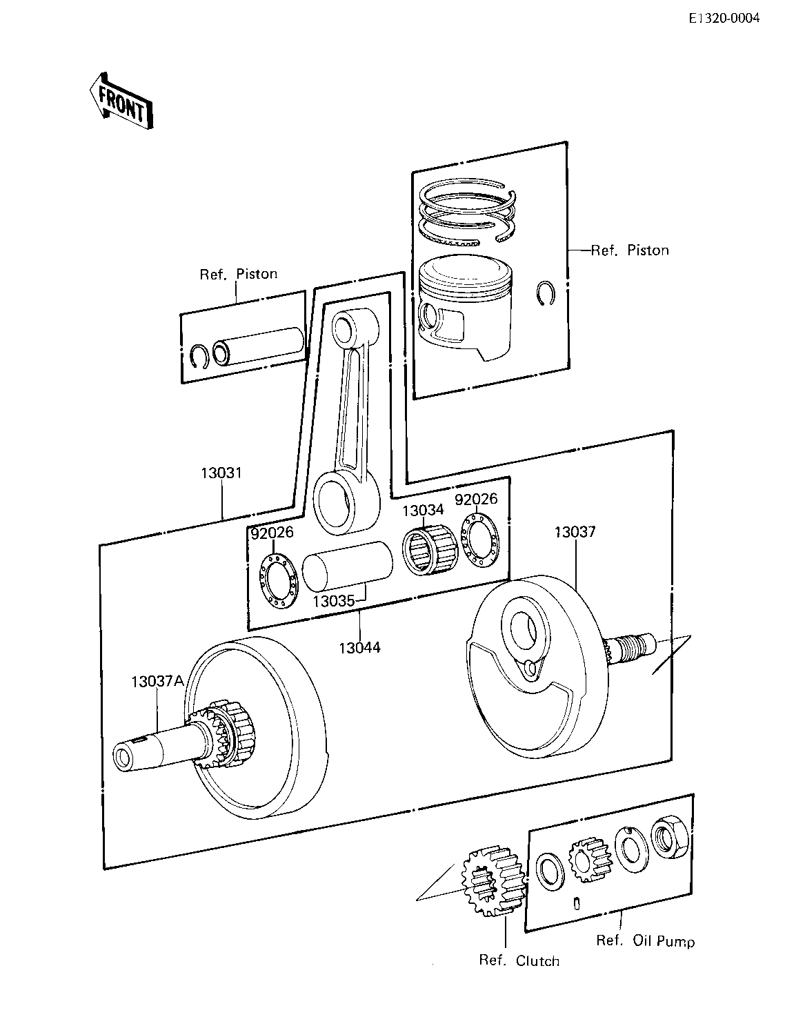 CRANKSHAFT ('81 D2)