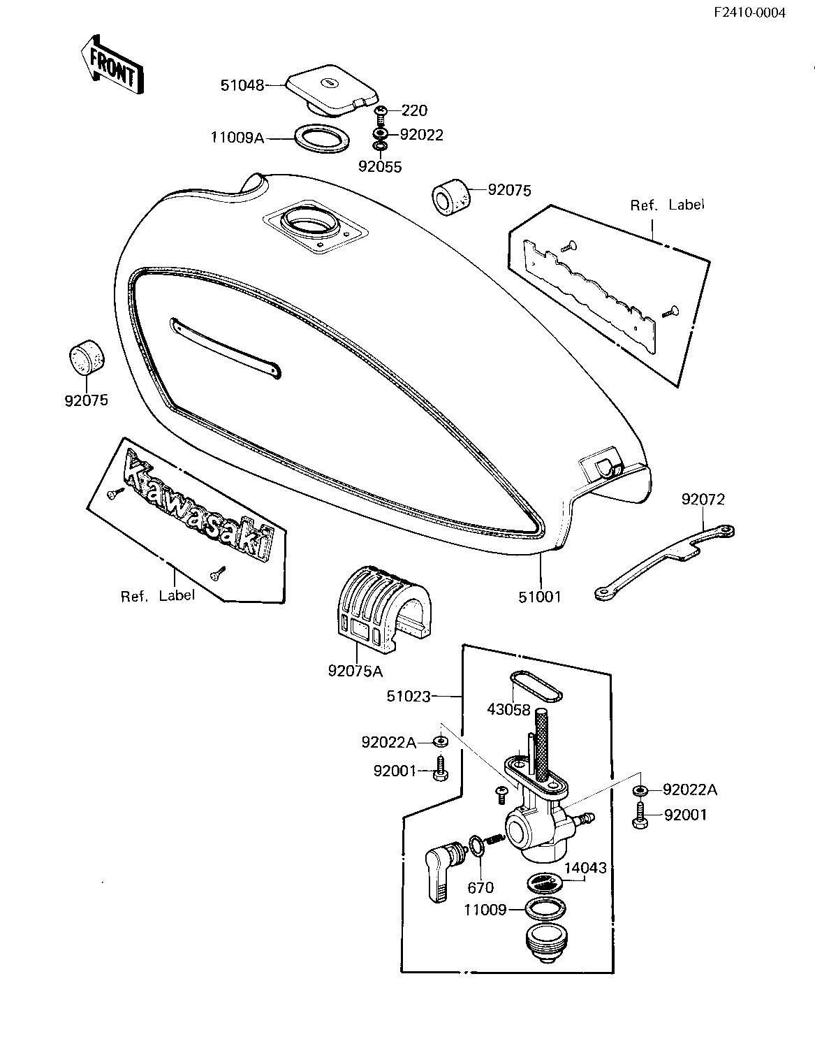 FUEL TANK ('81 D2)