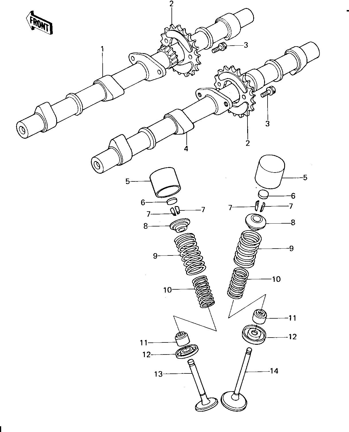 CAMSHAFTS/VALVES