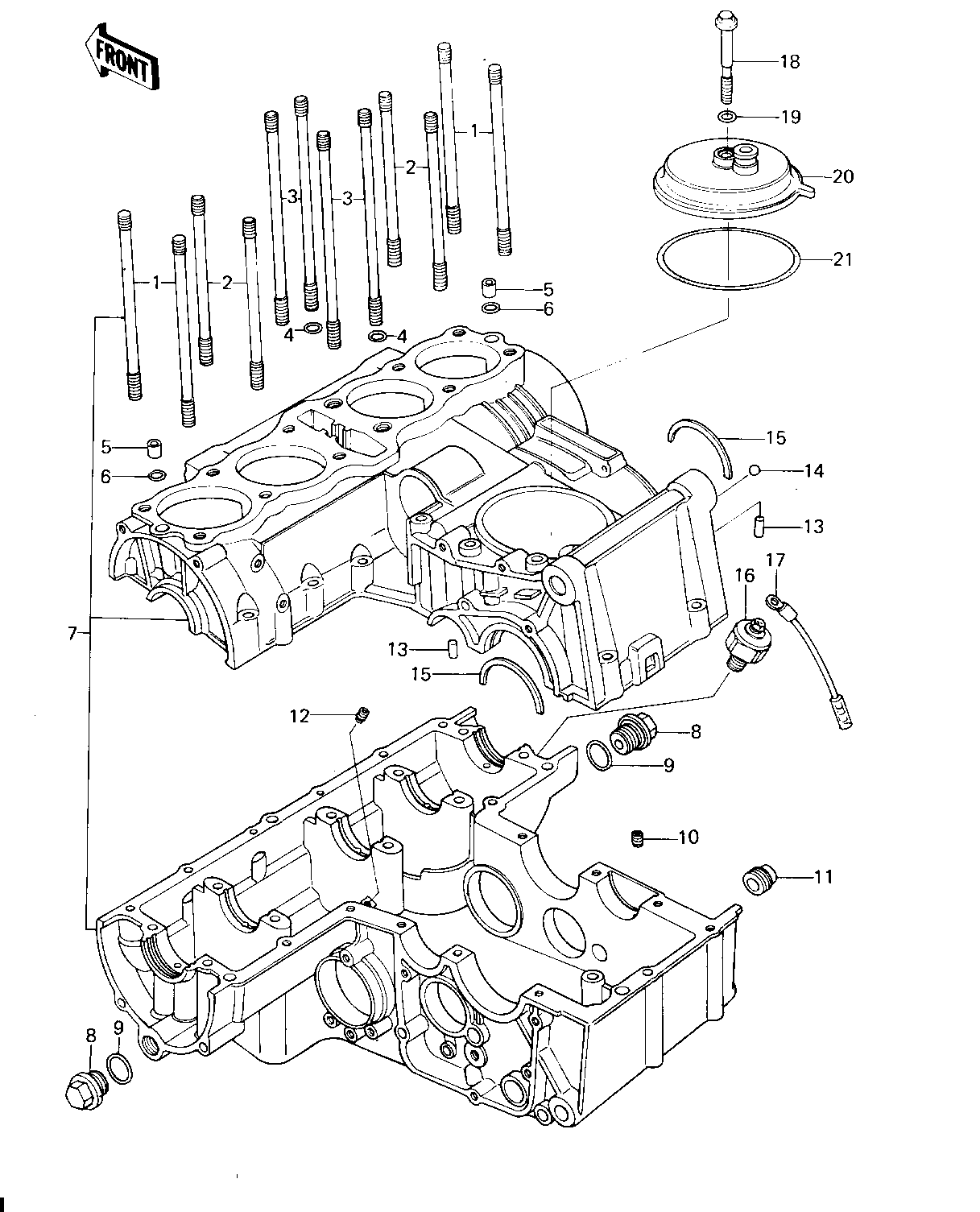 CRANKCASE/BREATHER COVER
