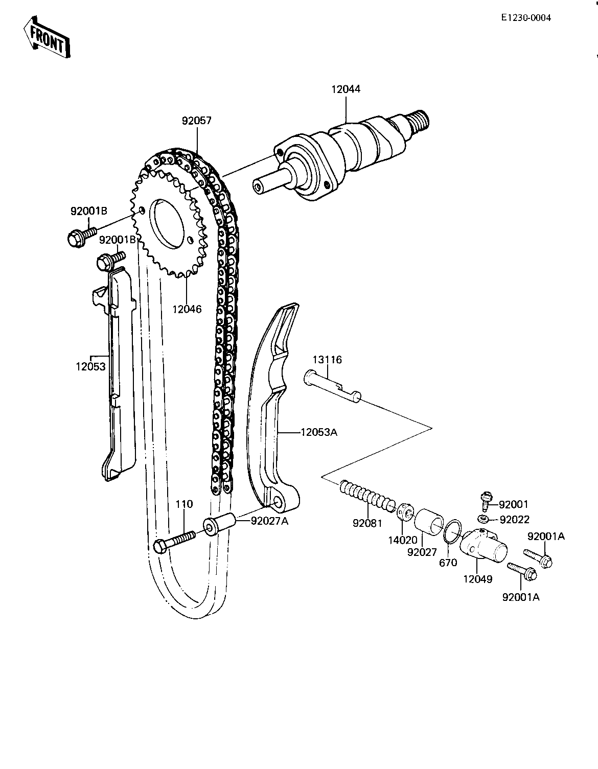 CAMSHAFT/CHAIN/TENSIONER