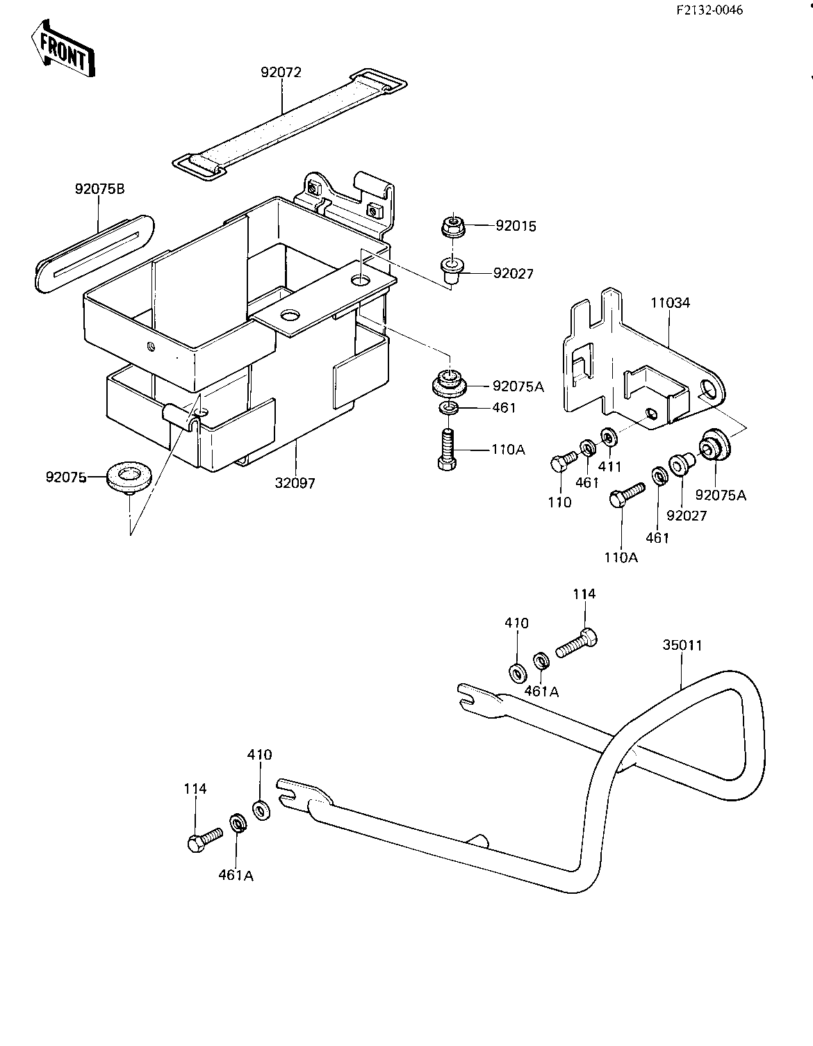 BATTERY CASE/ELECTRO BRACKET