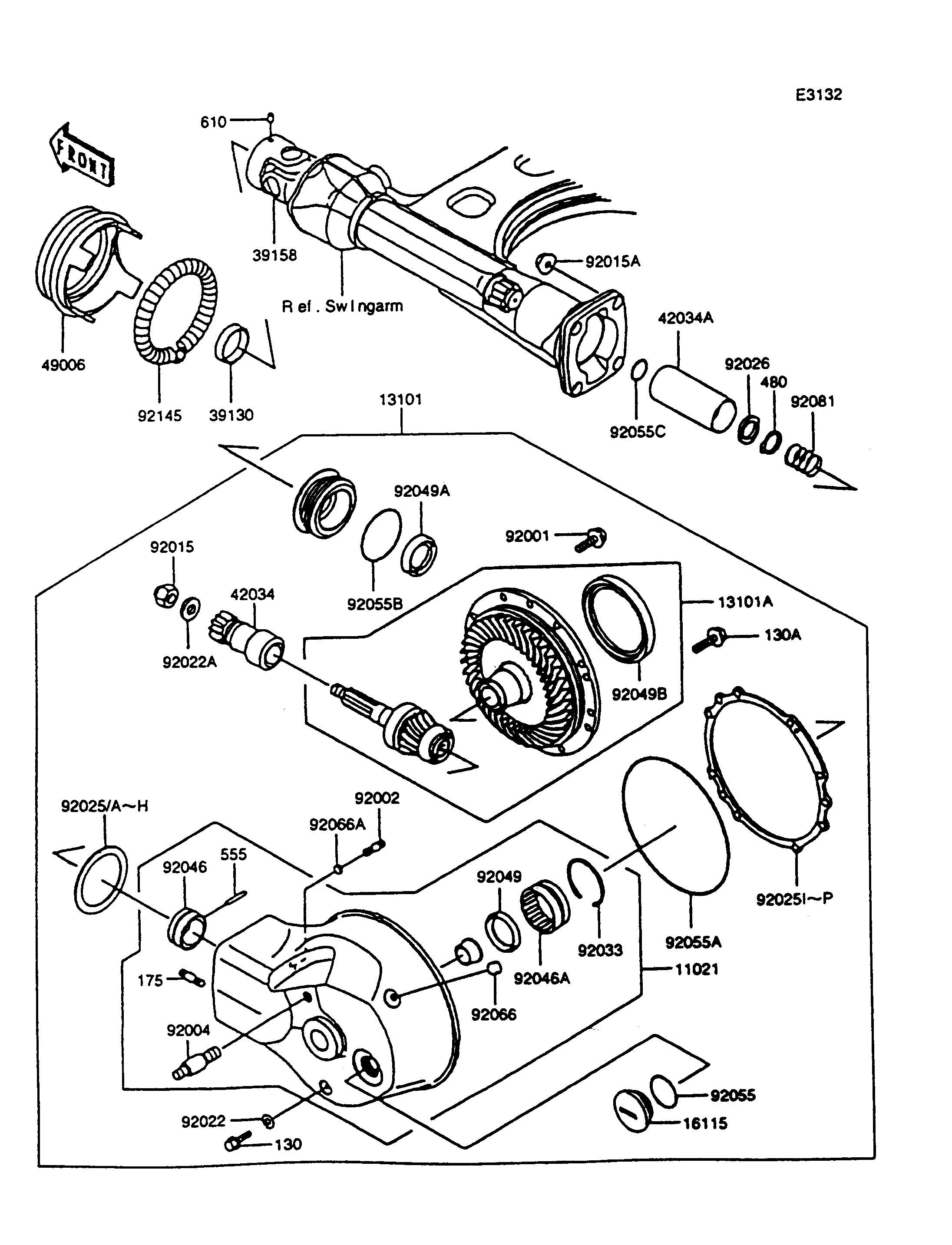 Drive Shaft/Final Gear