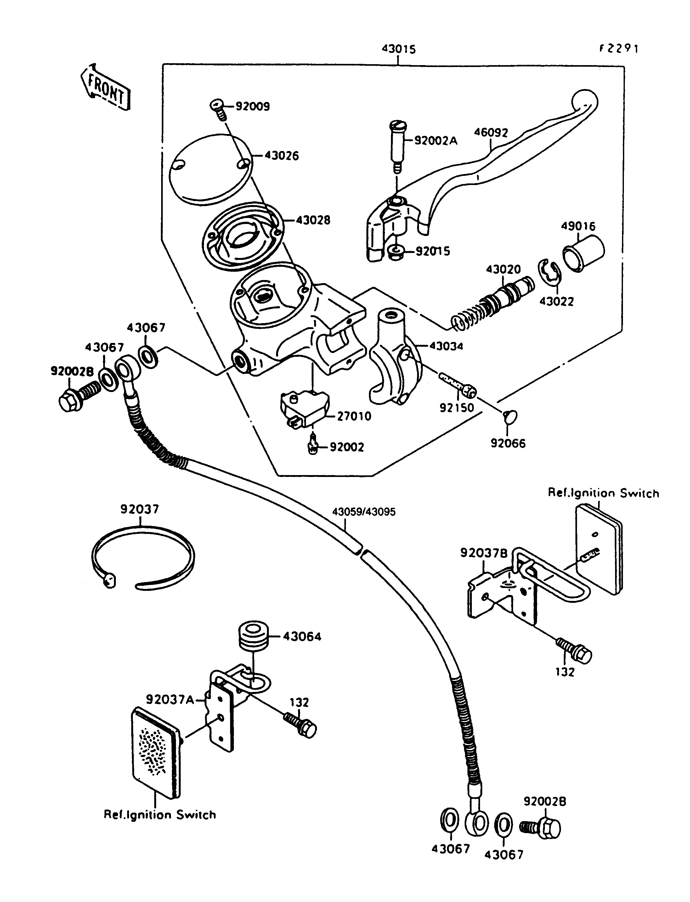 Front Master Cylinder