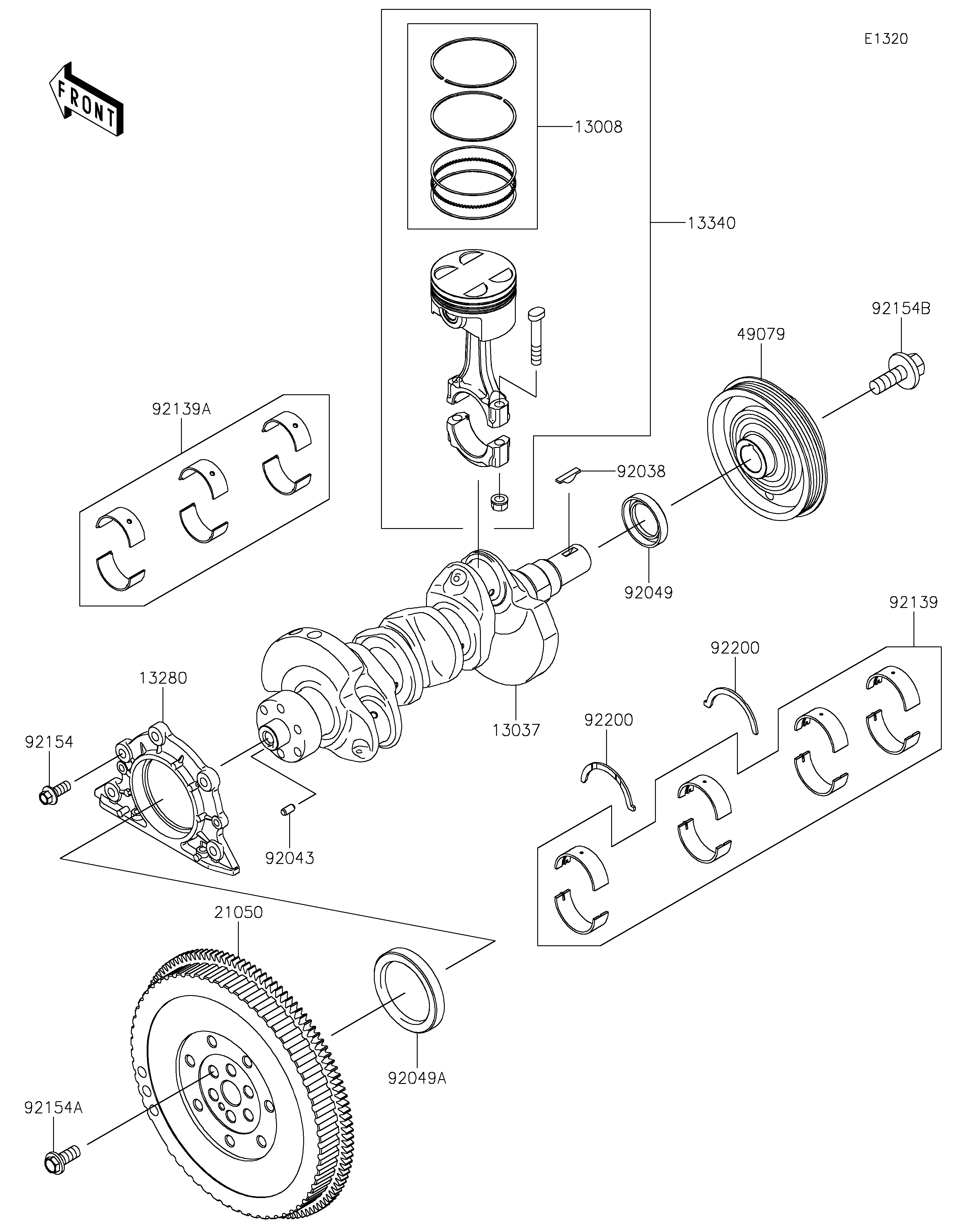 Crankshaft/Piston(s)