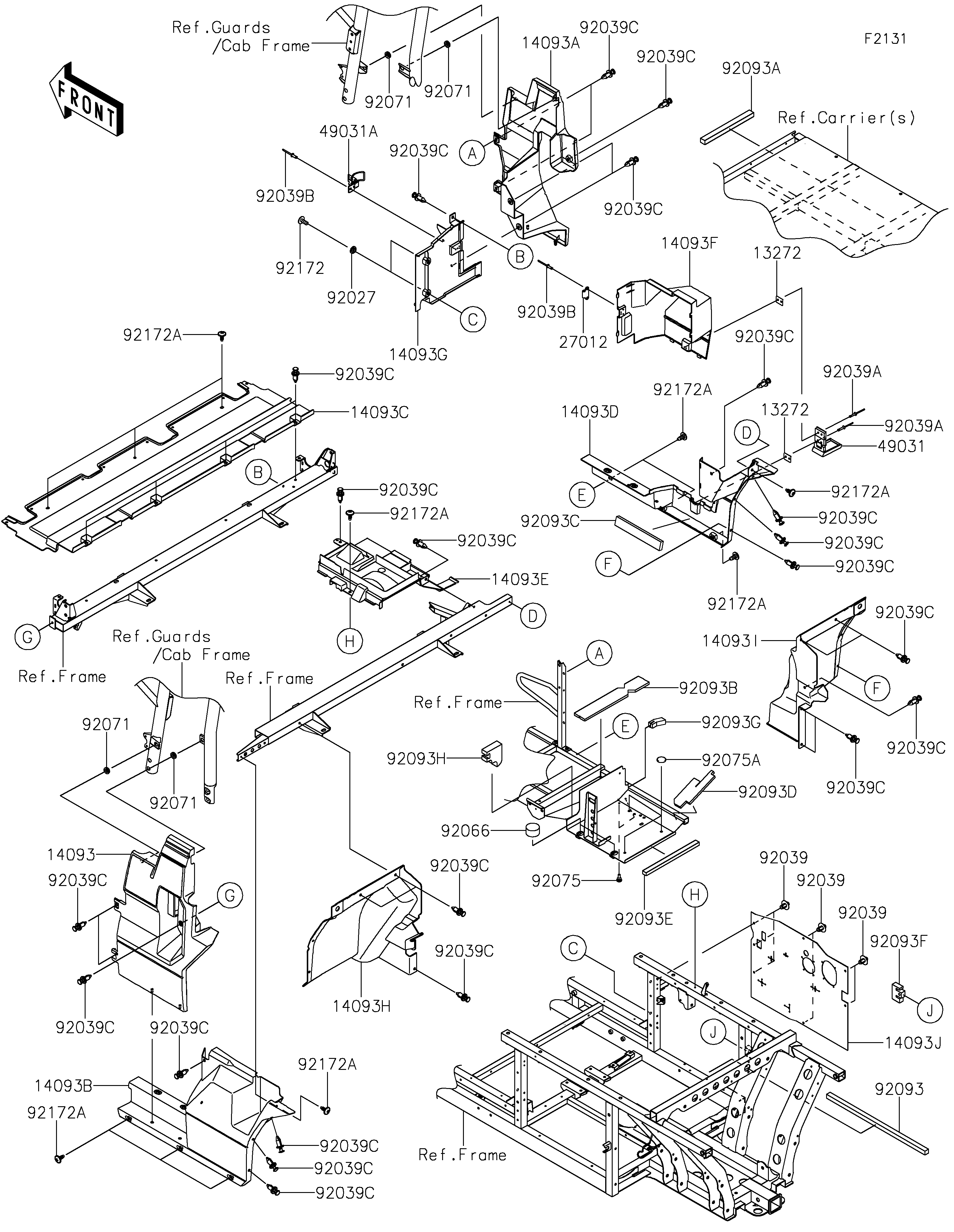 Frame Fittings(Rear)