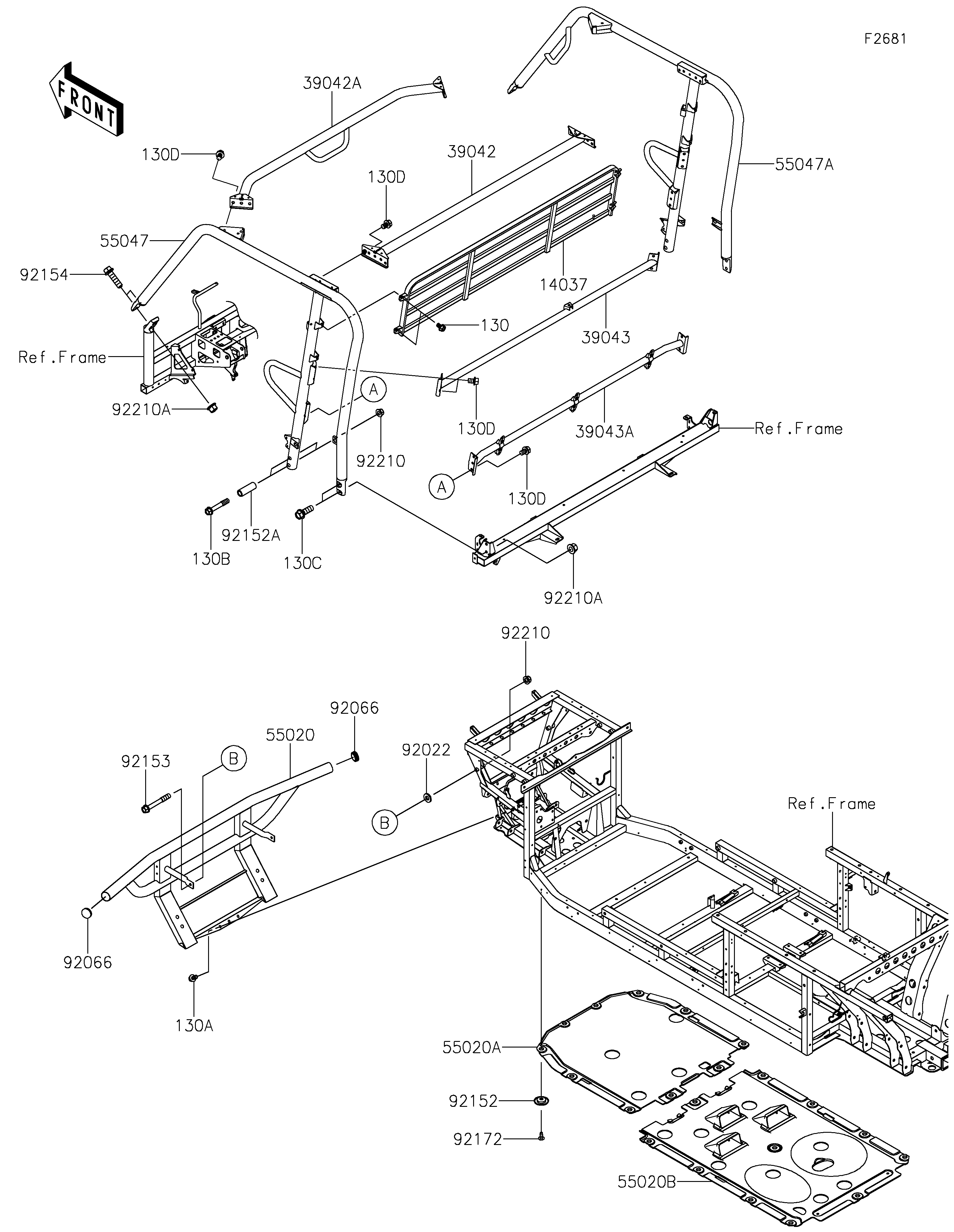Guards/Cab Frame